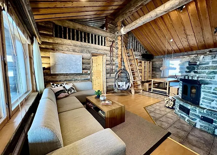Villa Saarua By The Slopes Ski In, Family & Bike Park, Hike Trails, National Park, Wifi - Lapland Villas