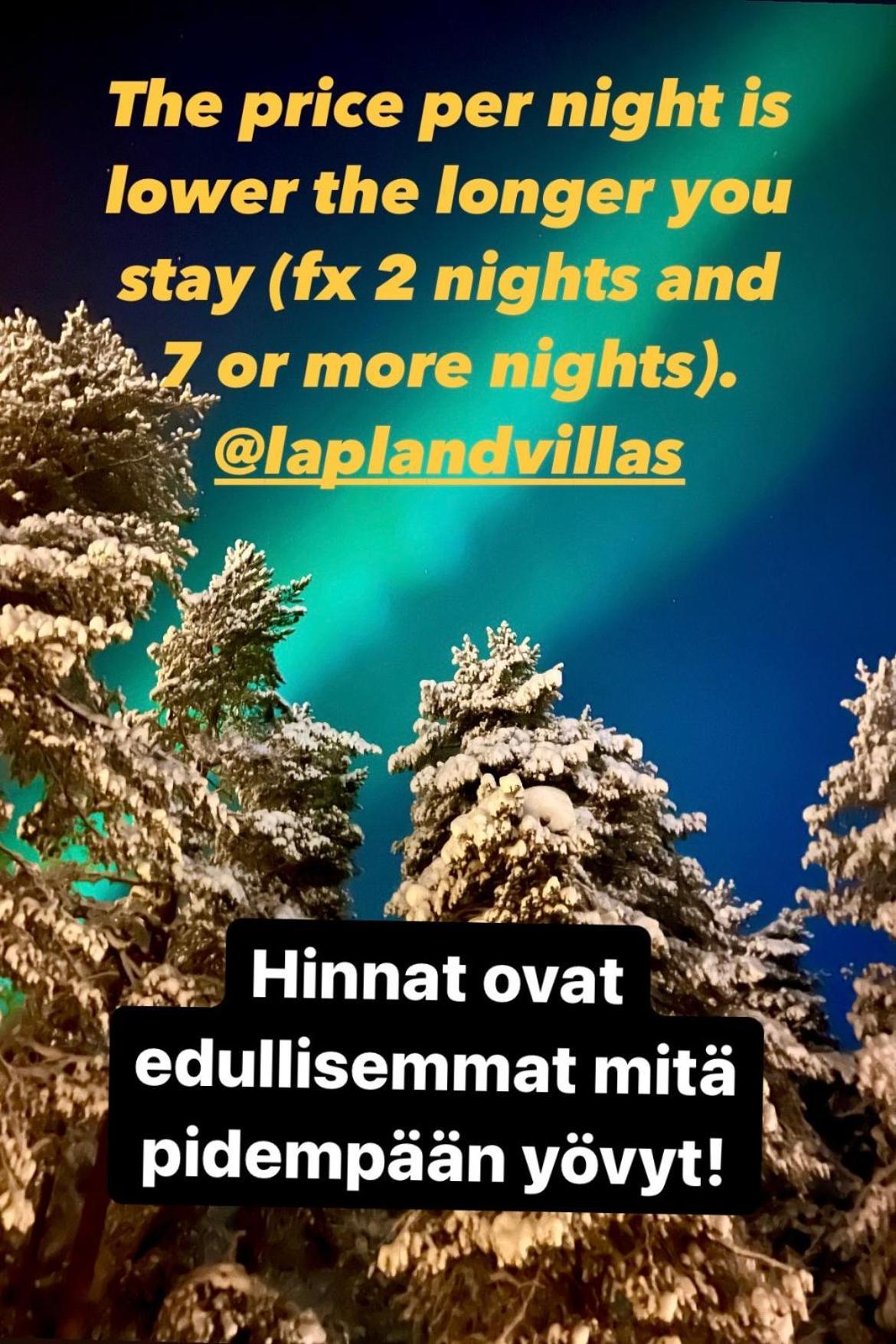 Saarua By The Slopes In, Family & Bike Park, Hike Trails, National Park, Wifi - Lapland Villa *